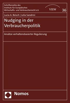 Book cover for Nudging in Der Verbraucherpolitik