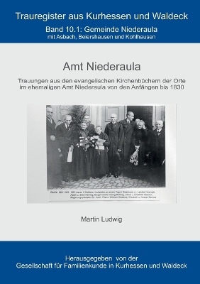 Book cover for Trauregister Amt Niederaula