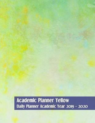Book cover for Academic Planner Yellow