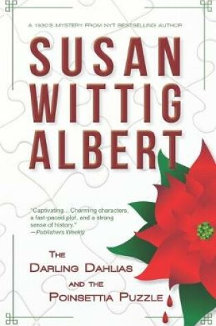 Cover of The Darling Dahlias and the Poinsettia Puzzle