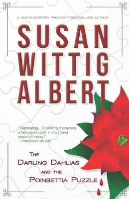 Book cover for The Darling Dahlias and the Poinsettia Puzzle