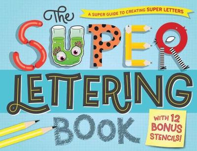 Book cover for The Super Lettering Book