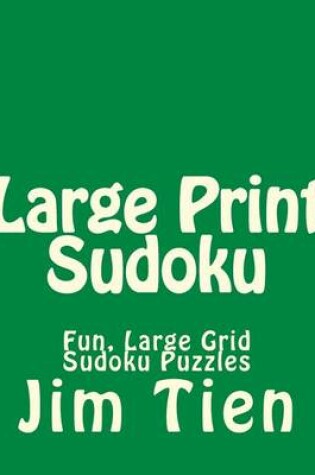 Cover of Large Print Sudoku