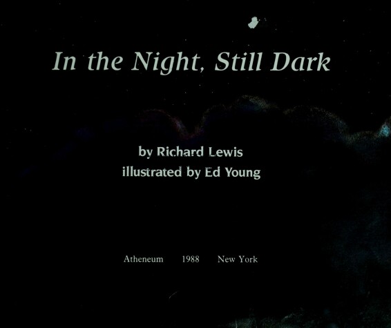 Book cover for In the Night, Still Dark