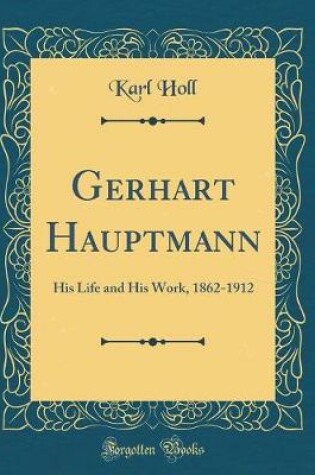 Cover of Gerhart Hauptmann