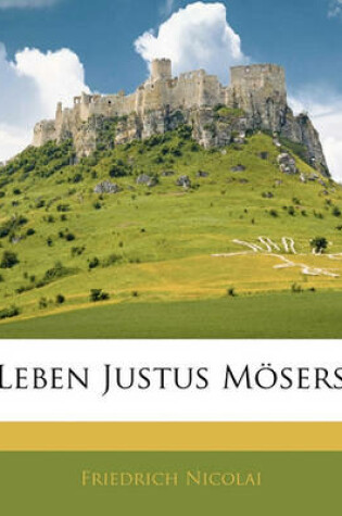 Cover of Leben Justus Mosers