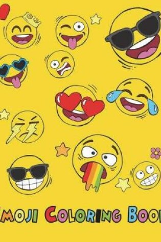 Cover of Emoji Coloring Book
