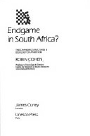 Cover of Endgame in South Africa?