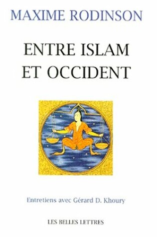 Cover of Entre Islam Et Occident