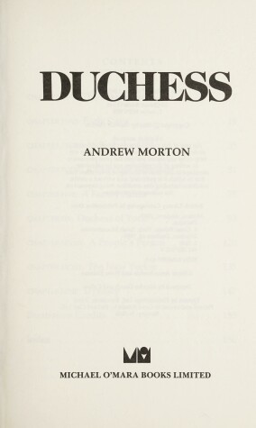 Book cover for Duchess