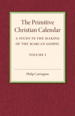 Book cover for The Primitive Christian Calendar