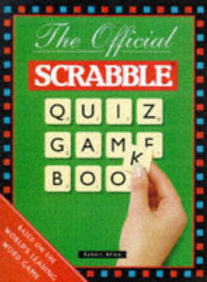 Book cover for The Official Scrabble Quiz Game Book