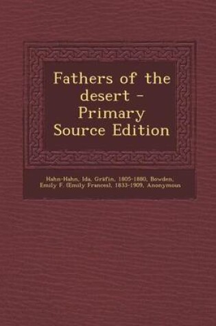 Cover of Fathers of the Desert