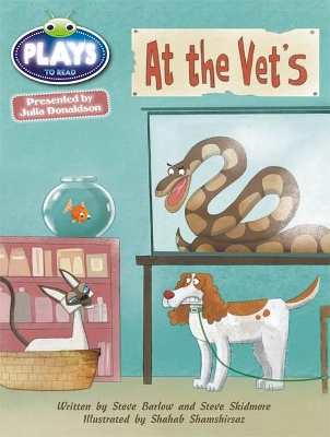 Cover of Bug Club Guided Julia Donaldson Plays Year 2 Orange at the Vet's