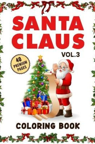 Cover of Santa Claus Coloring Book Vol3