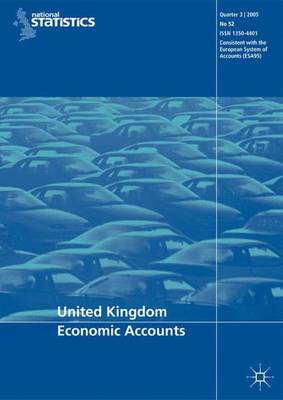 Book cover for United Kingdom Economic Accounts No 52, 3rd Quarter 2005