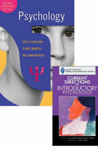 Cover of Valuepack: Carlson, Psychology Second Edition with MyPsychLab (CourseCompass) and APS: Current Directions in Introductory Psychology