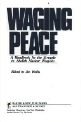 Cover of Waging Peace