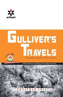 Book cover for Gulliver's Travels Class 9th