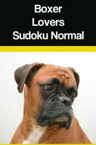 Cover of Boxer Lovers Sudoku Normal