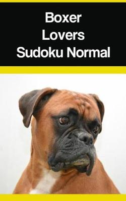 Book cover for Boxer Lovers Sudoku Normal