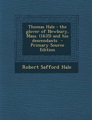 Book cover for Thomas Hale