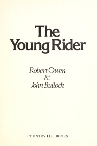 Cover of The Young Rider