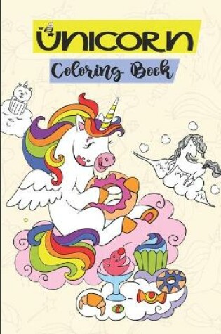 Cover of Unicorn coloring book & Activity book