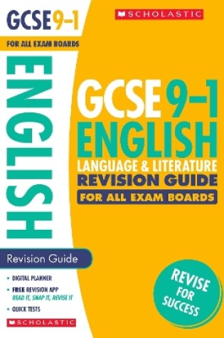 Cover of English Language and Literature Revision Guide for All Boards