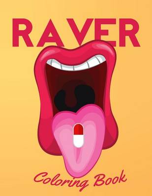 Book cover for Raver Coloring Book