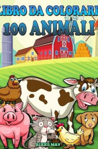 Cover of Libro da colorare 100 animali