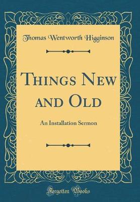 Book cover for Things New and Old