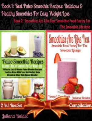 Book cover for Best Paleo Smoothies: Healthy Smoothies for Easy Weight Loss