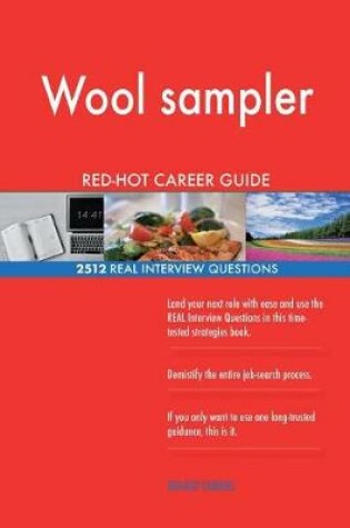 Cover of Wool sampler RED-HOT Career Guide; 2512 REAL Interview Questions