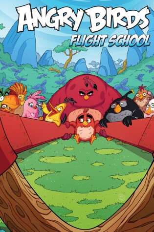 Cover of Angry Birds Comics: Flight School