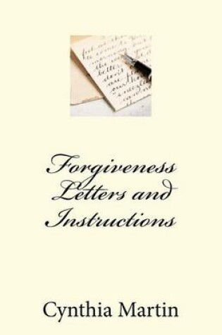 Cover of Forgivness Letters and Instructions