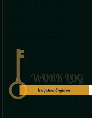 Book cover for Irrigation Engineer Work Log