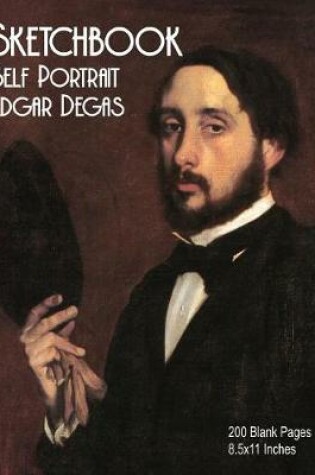 Cover of Sketchbook - Self Portrait - Edgar Degas