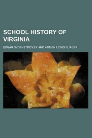 Cover of School History of Virginia