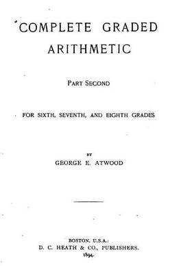 Book cover for Complete Graded Arithmetic - Part Second