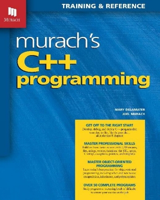Book cover for Murach's C++ Programming