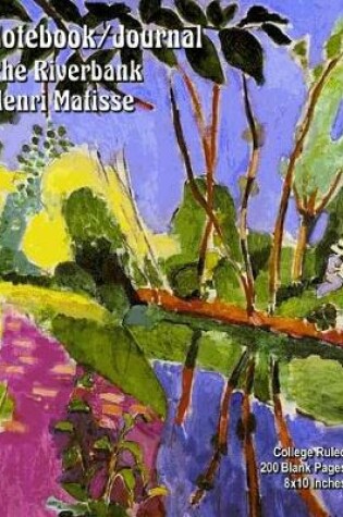 Cover of Notebook/Journal - The Riverbank - Henri Matisse