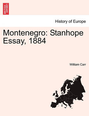 Book cover for Montenegro