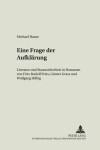 Book cover for Eine Frage Der Aufklaerung