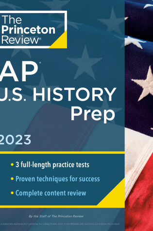 Cover of Princeton Review AP U.S. History Prep, 2023