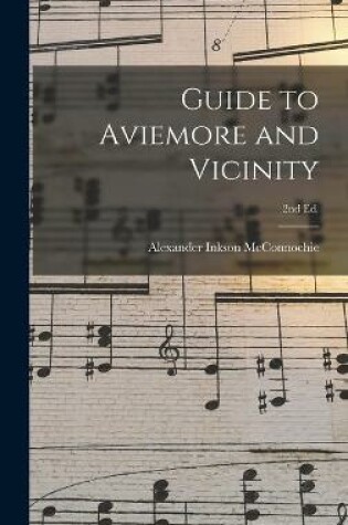 Cover of Guide to Aviemore and Vicinity; 2nd ed.