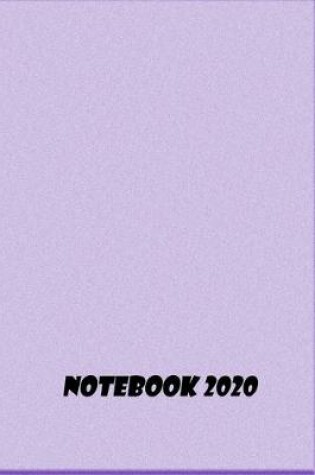 Cover of Notebook 2020 Light Purple Color, New Year Gift, Gift For friends, Journal Notebook
