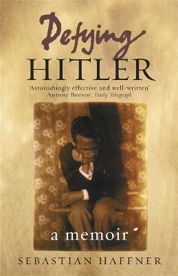 Book cover for Defying Hitler