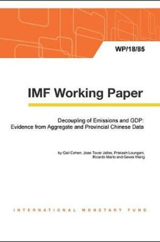 Cover of Decoupling of Emissions and Gdp