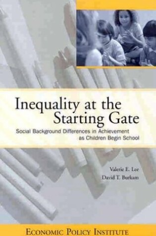 Cover of Inequality at the Starting Gate